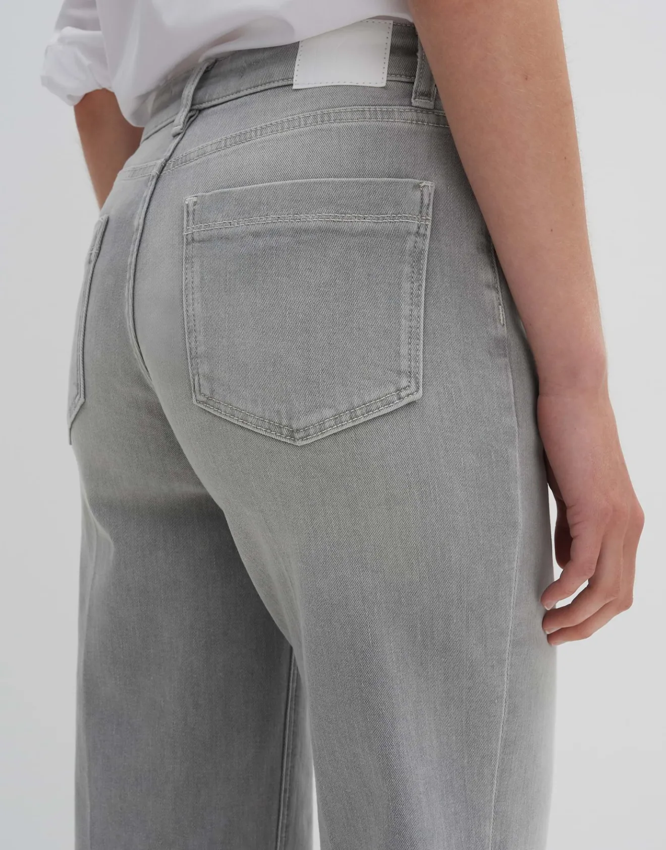 Sale Long Flared Denim CARIE LINE Mid Rise mit Biese Jeans