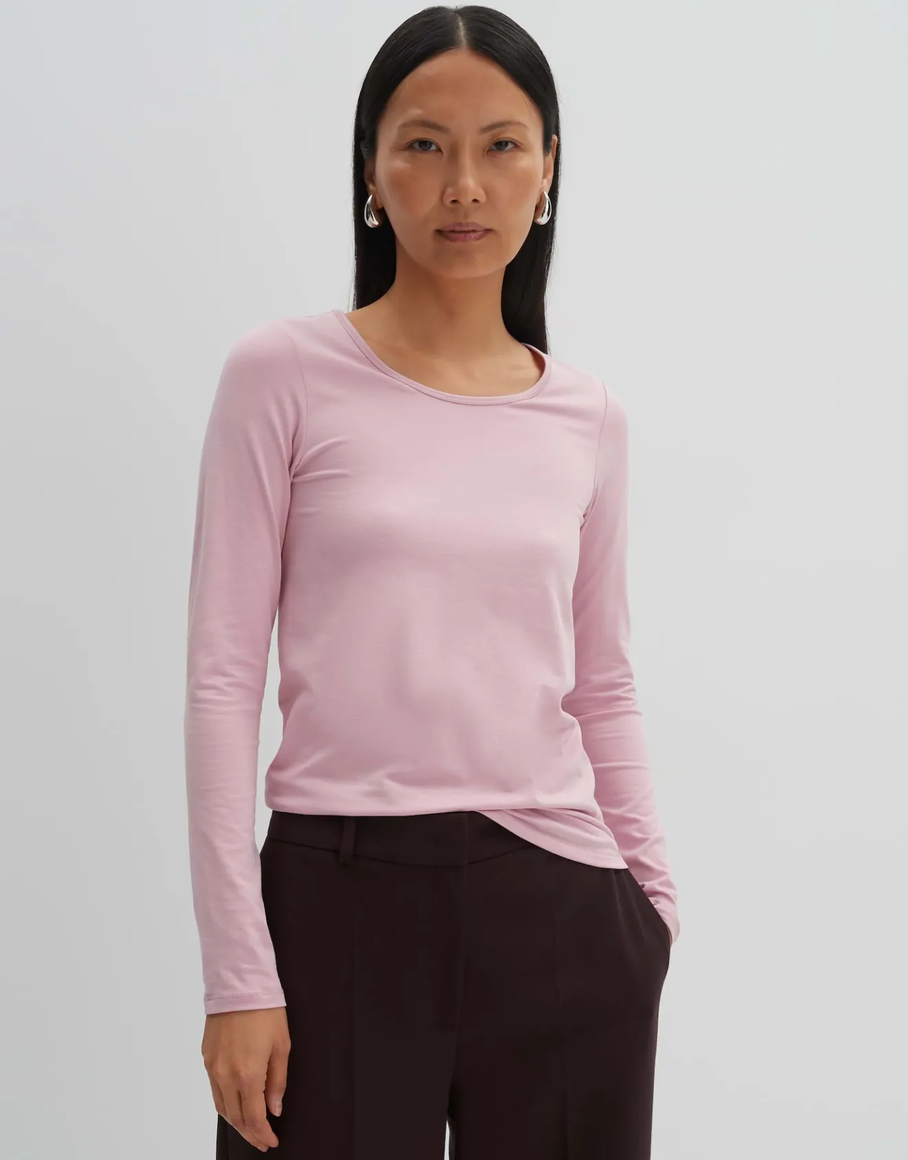 Shop Longsleeve Kalia aus Modal Mix Shirts|Basics
