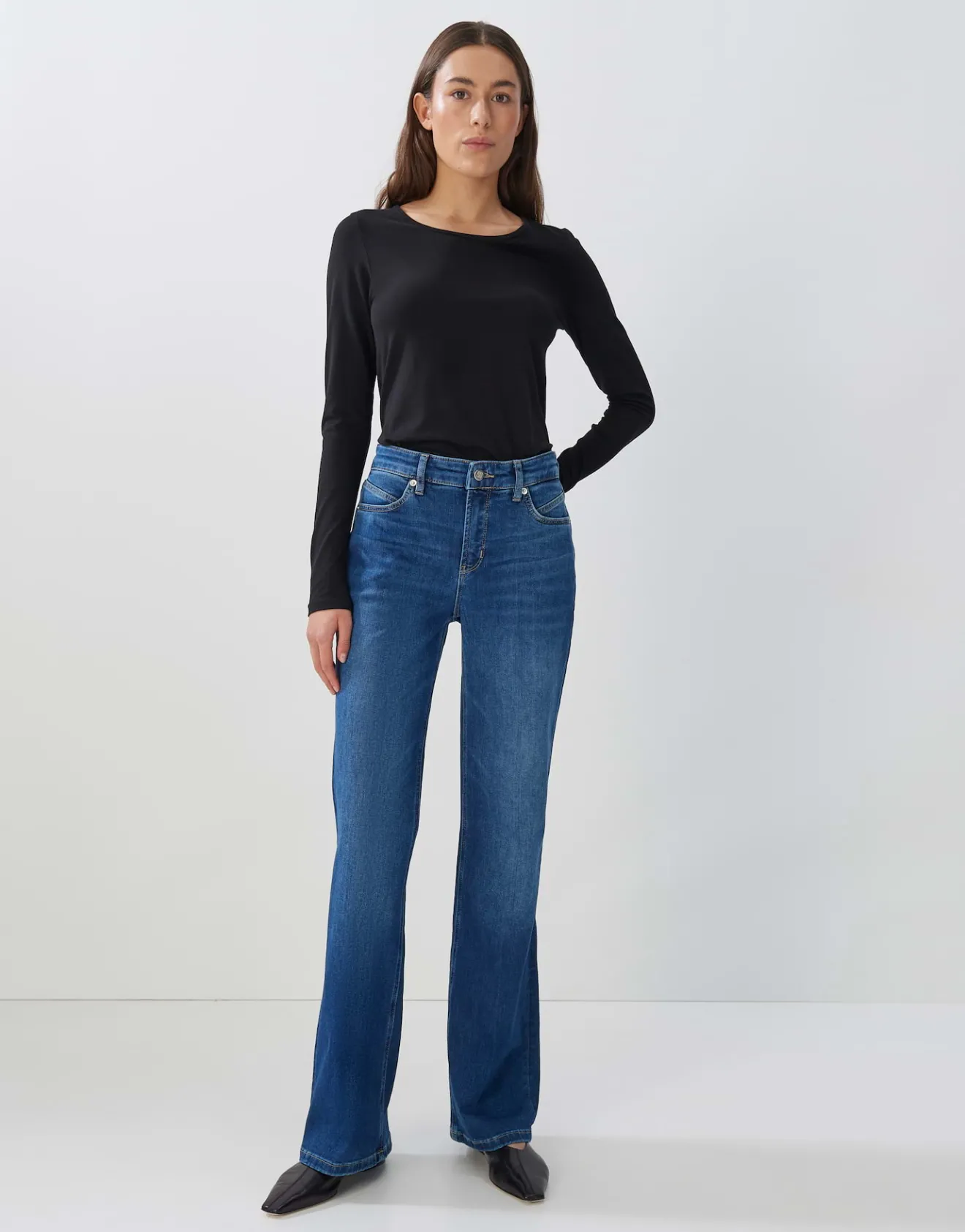 Fashion Longsleeve Kalia aus Modal Mix Basics|Shirts