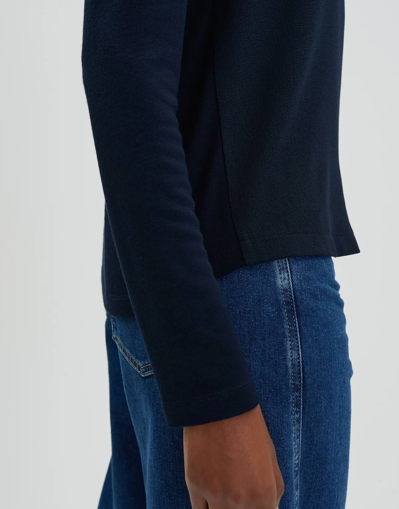 Flash Sale Longsleeve KIYANA Regular aus Ecovero Viskose Mix Shirts
