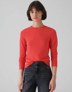 Discount Longsleeve SMILLA Slim aus Jersey Basics|Shirts