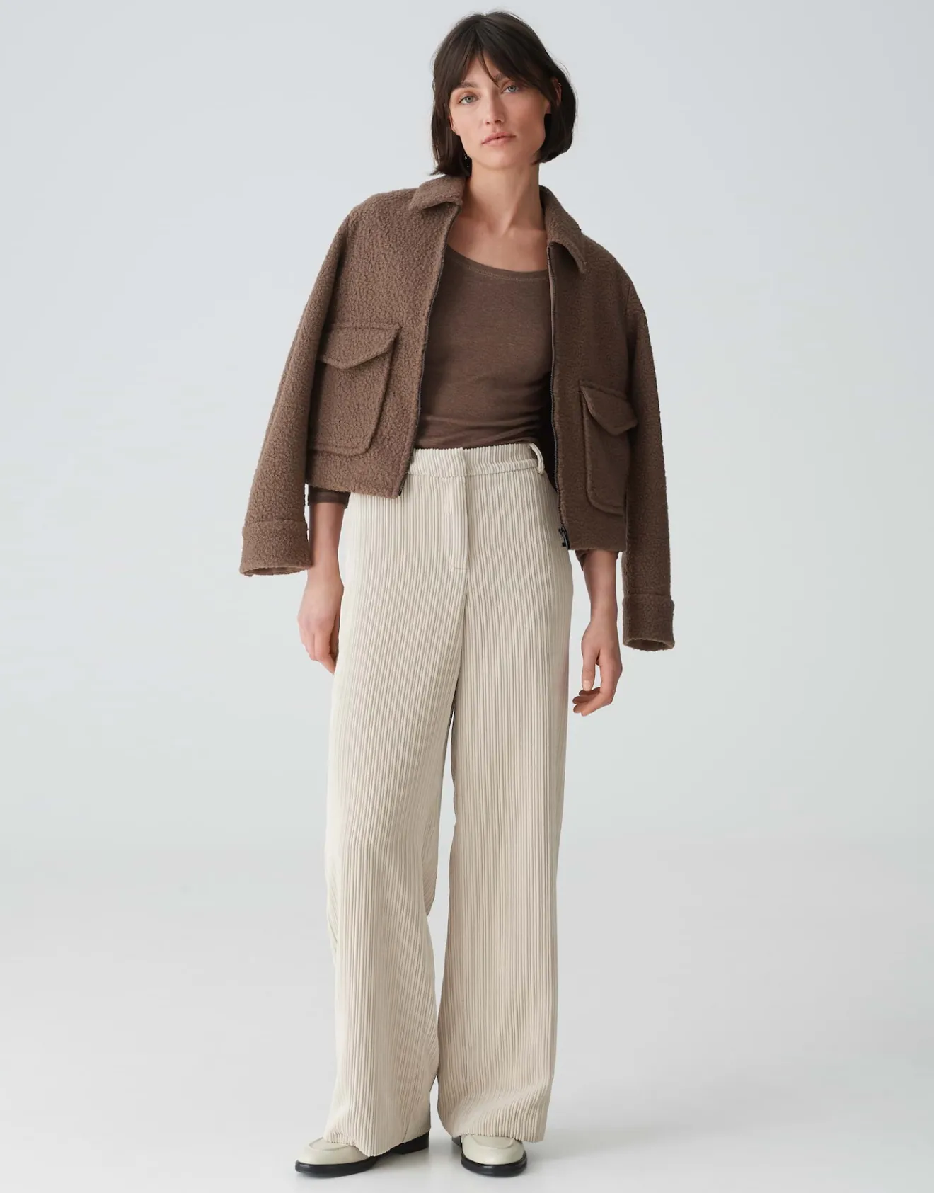 Fashion Longsleeve SORANA Slim aus BCI Cotton Mix Basics|Shirts