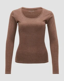 Fashion Longsleeve SORANA Slim aus BCI Cotton Mix Basics|Shirts