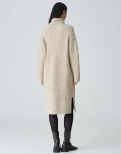 Discount Midikleid WASTELLE Regular in Bouclé Optik Strick|Kleider