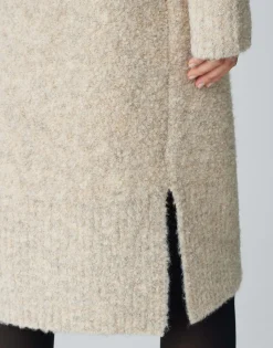 Discount Midikleid WASTELLE Regular in Bouclé Optik Strick|Kleider