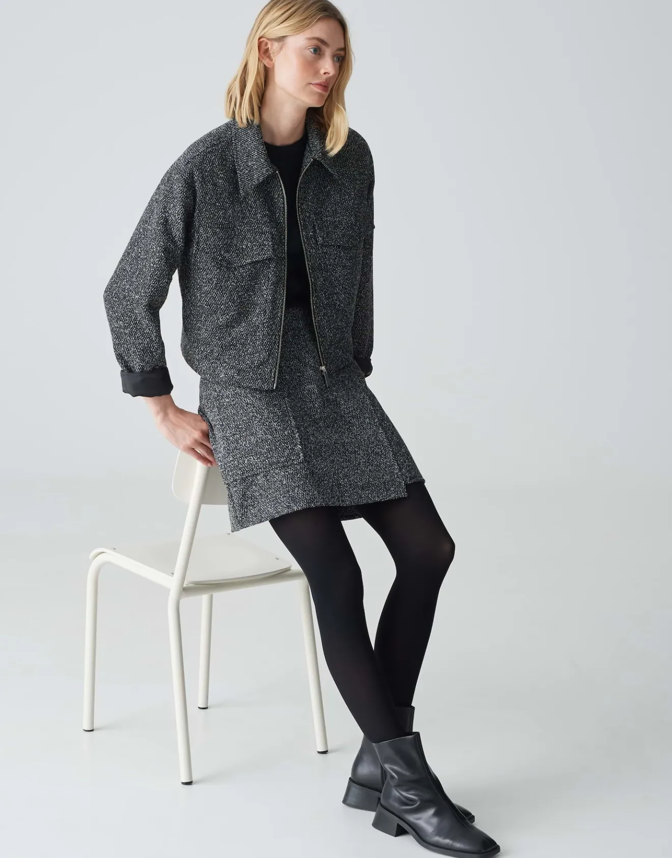 Best Sale Minirock ROANI BOUCLE A-Linie in Wickel Optik Röcke