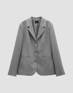 Flash Sale Nadelstreifenblazer NILO Regular aus Viskose Mix Blazer & Westen
