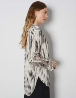 Best Oversize Printbluse ZAURYN aus Viskose Blusen