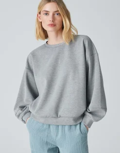 Cheap Oversized Sweater GUGI Loose aus softem Viskose Mix Sweat