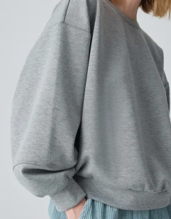 Cheap Oversized Sweater GUGI Loose aus softem Viskose Mix Sweat