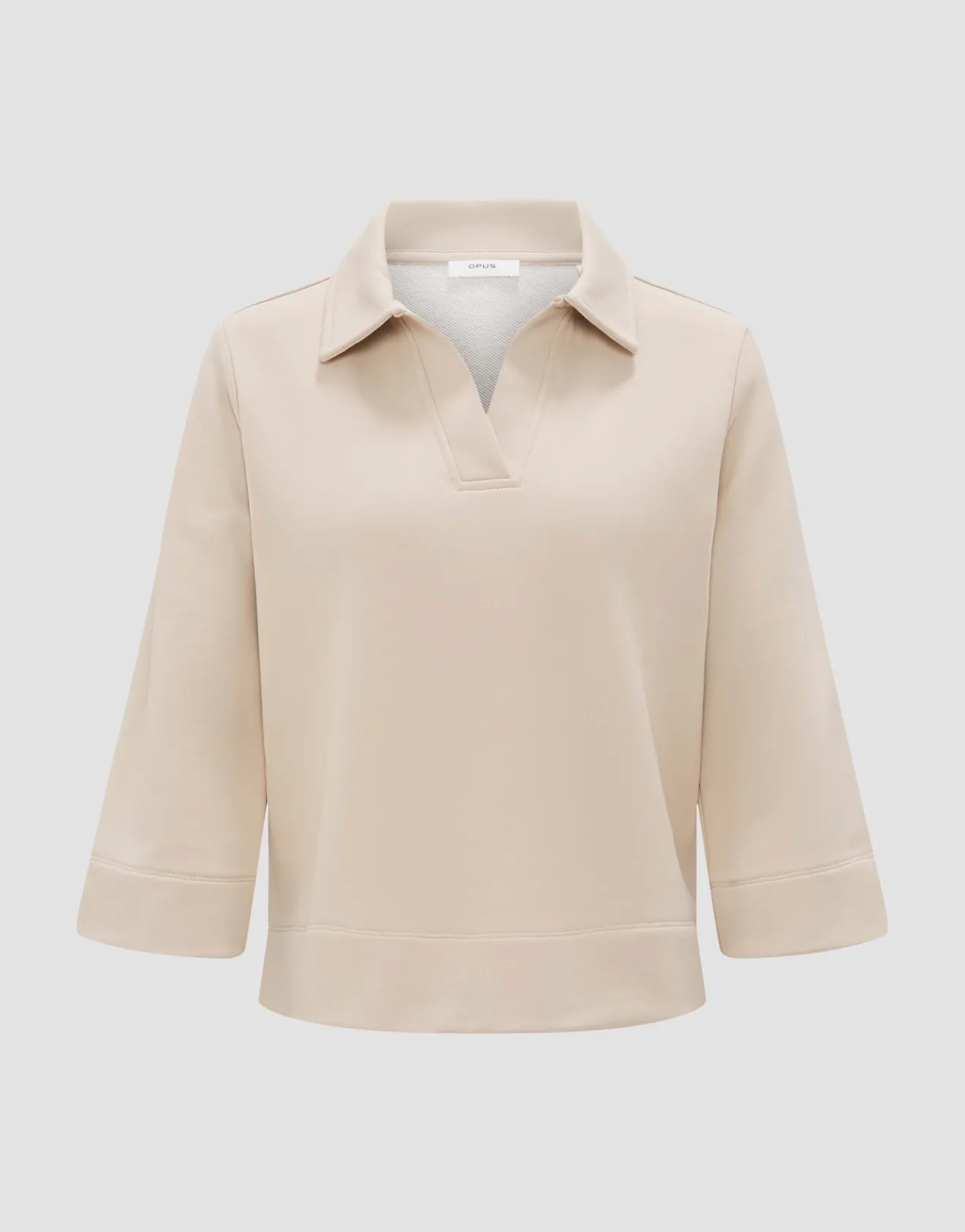 Sale Poloshirt GONUT Regular aus Baumwoll Mix Sweat
