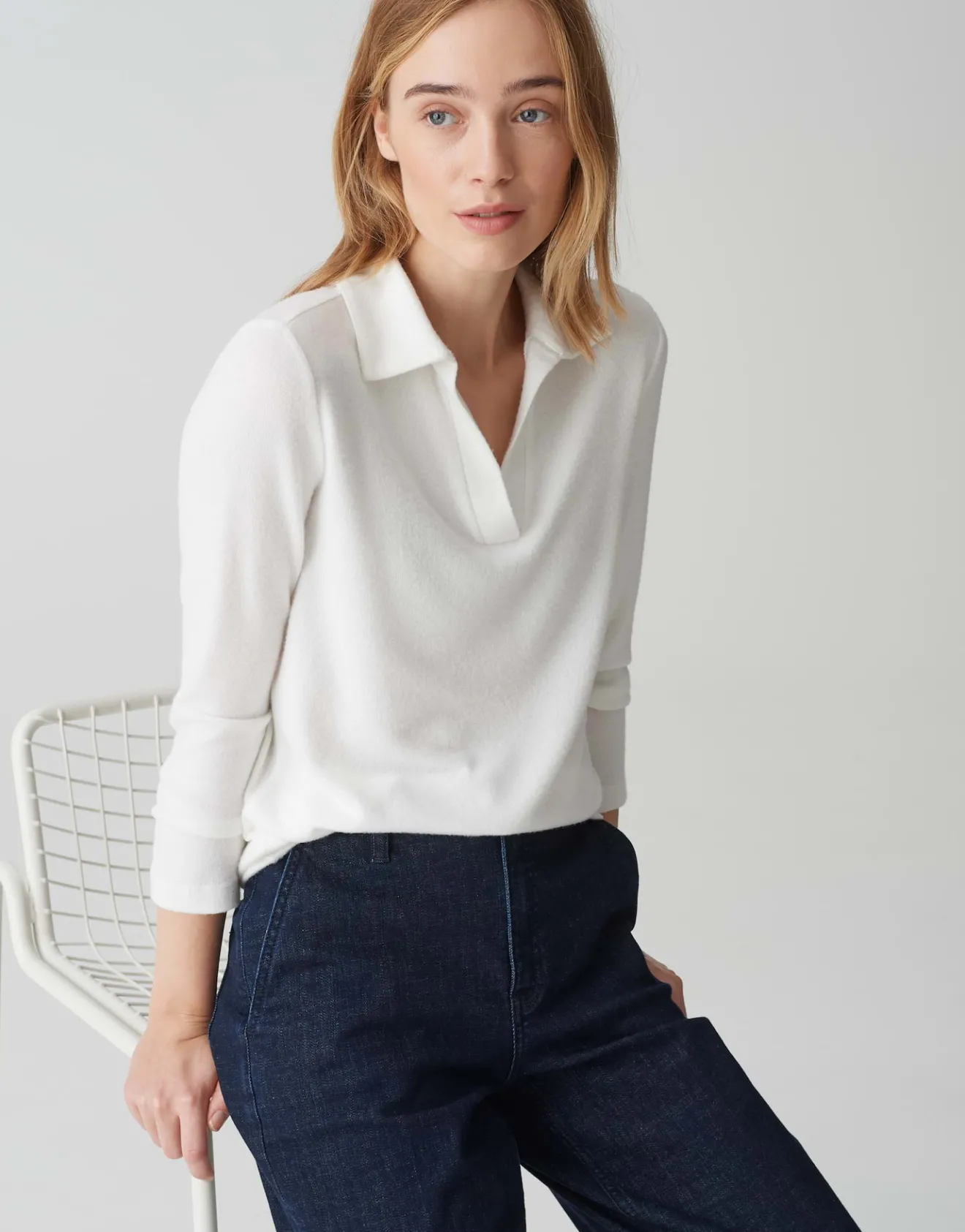 Online Poloshirt SLOKINA Slim aus extrem weichem Jersey Shirts