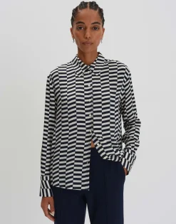 New Printbluse ZPHERE Loose aus nachhaltiger Viskose Blusen