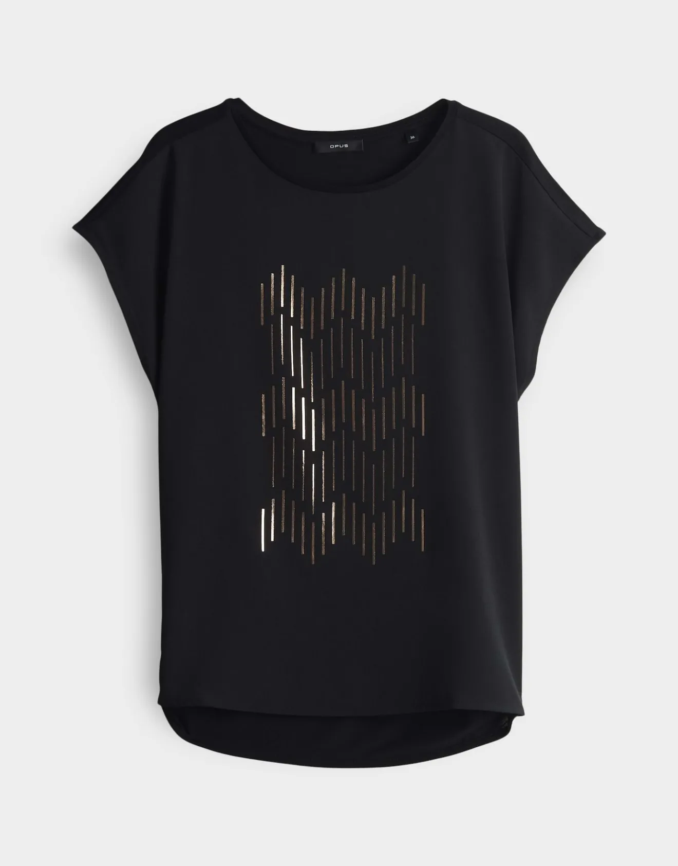 Clearance Printshirt SETRO PRINT Regular aus fließendem Material Mix Shirts