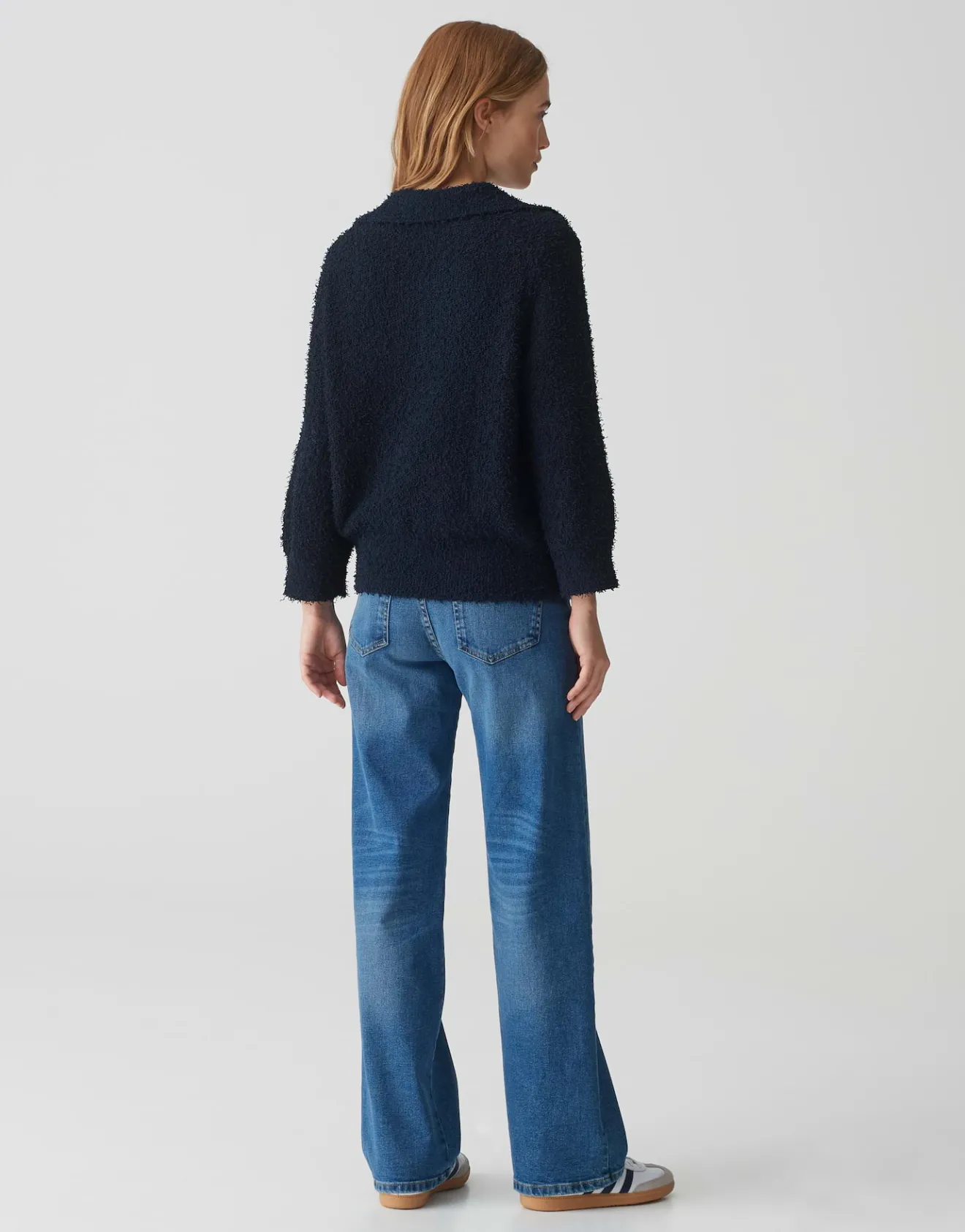 New Pullover PORASI Regular mit gekräuselter Textur Strick