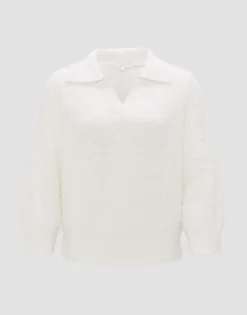 Hot Pullover PORASI Regular mit gekräuselter Textur Strick