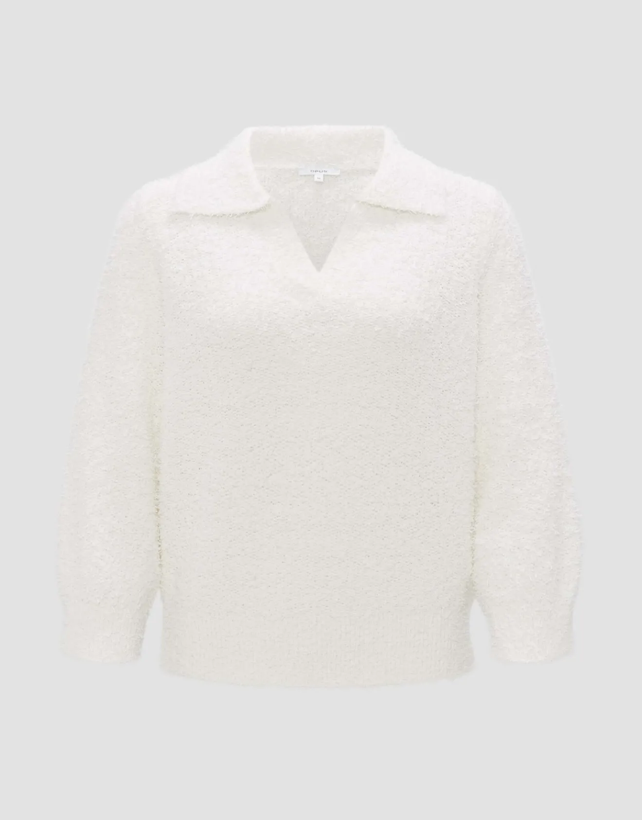 Hot Pullover PORASI Regular mit gekräuselter Textur Strick