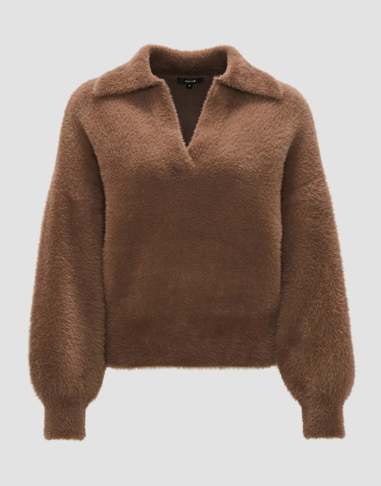 New Pullover POSSON Loose mit flauschiger Textur Strick