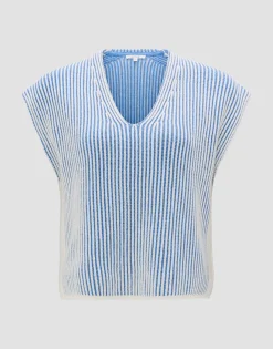 Flash Sale Pullunder PEGO Regular aus weichem Baumwoll Mix Strick