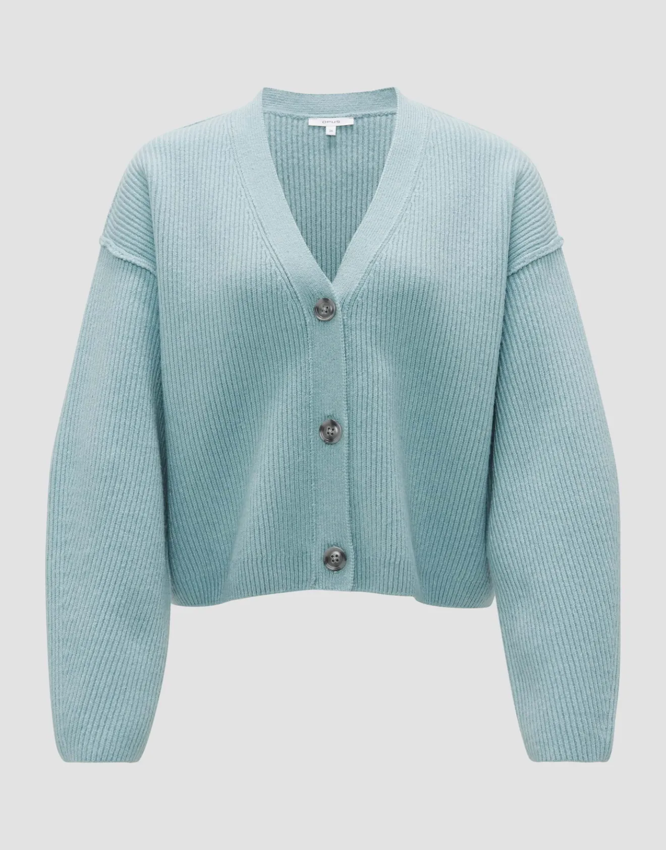Flash Sale Ripp-Cardigan DAUTUMA Loose mit Wolle Strick