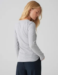 Cheap Rippshirt SENLEY Slim aus nachhaltigem Baumwoll Mix Shirts