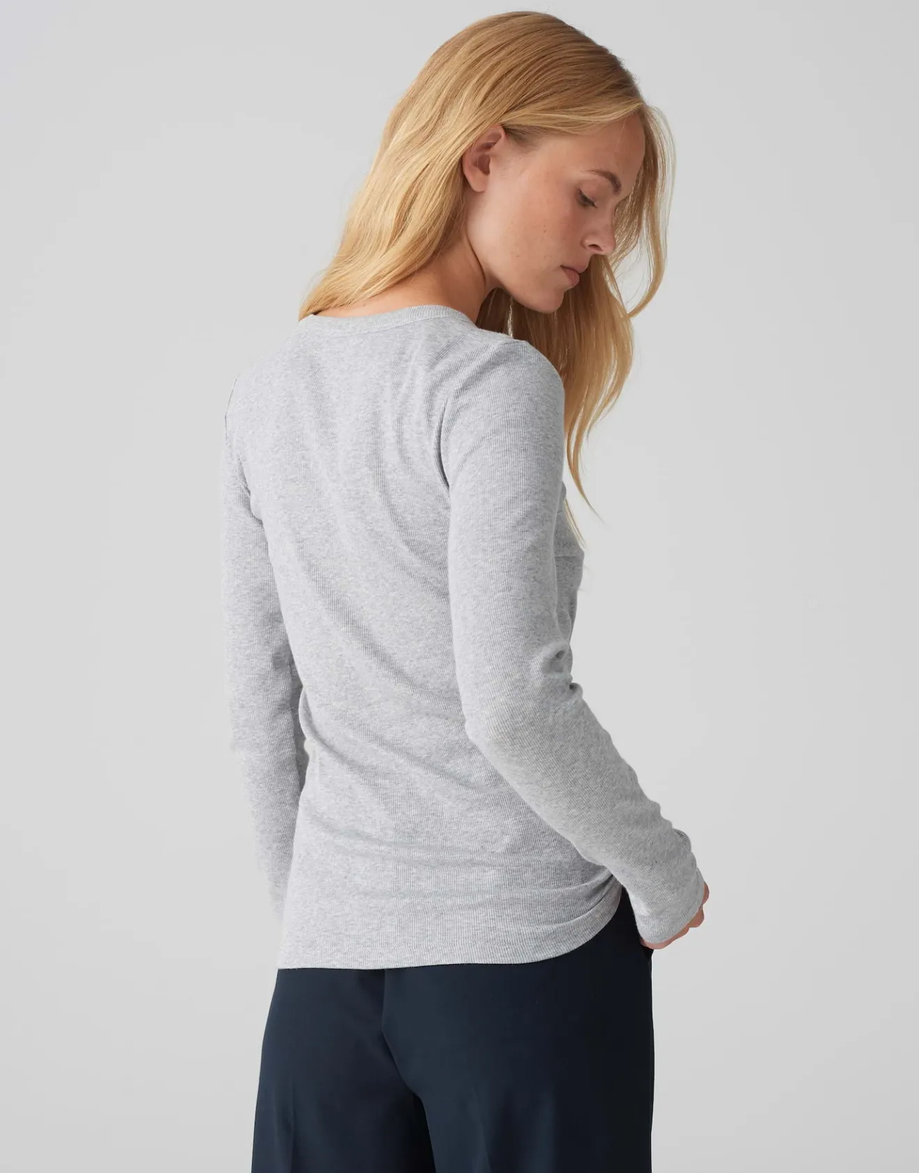 Cheap Rippshirt SENLEY Slim aus nachhaltigem Baumwoll Mix Shirts