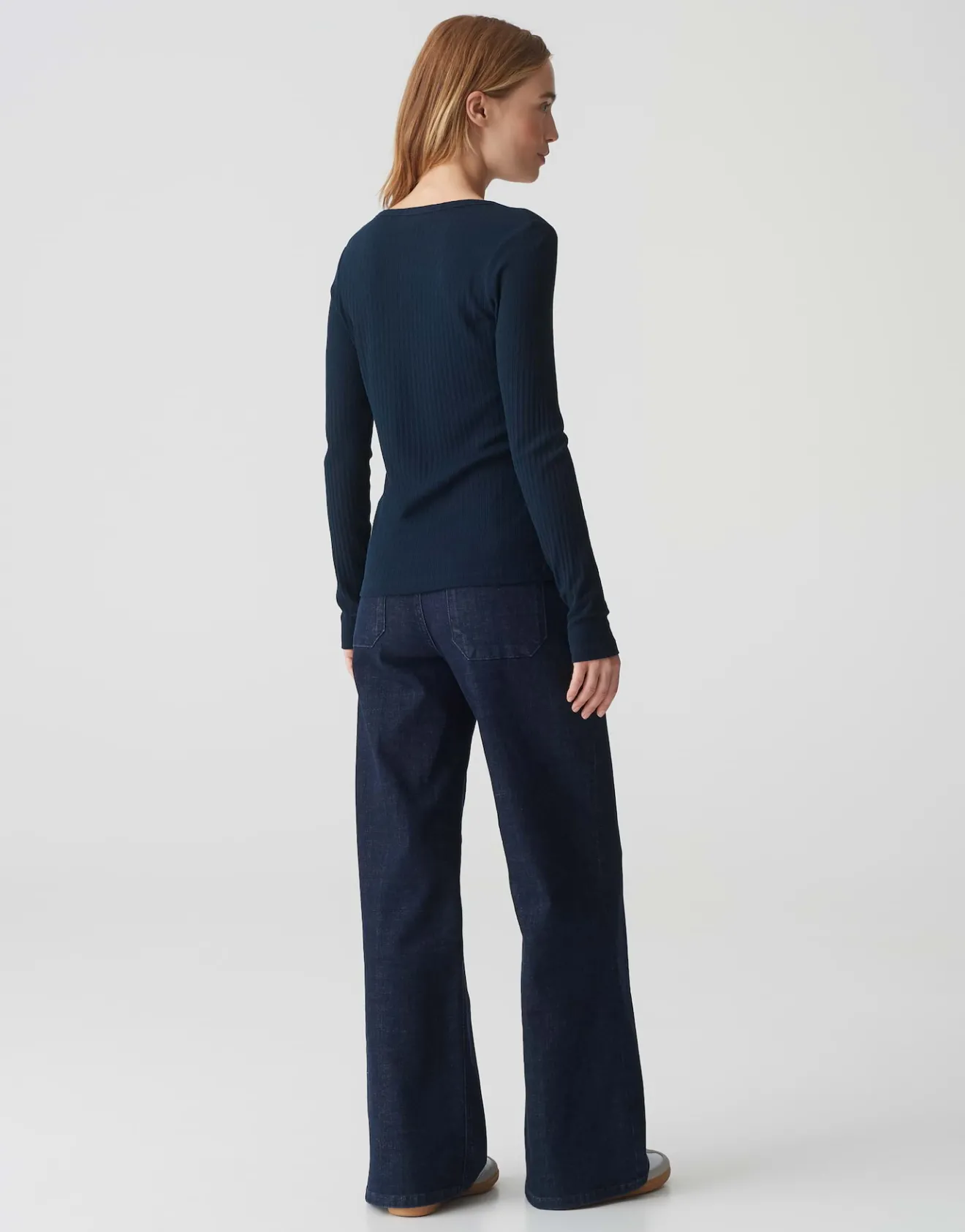 Store Rippshirt SIDITA Slim aus Viskose Mix Shirts