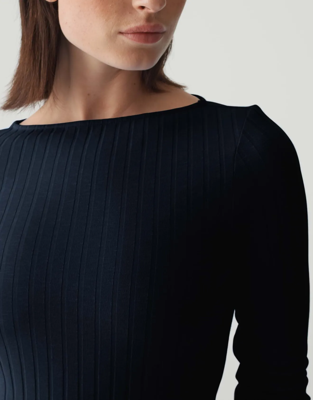 Store Rippshirt SOVKE Slim aus Baumwoll Mix Shirts