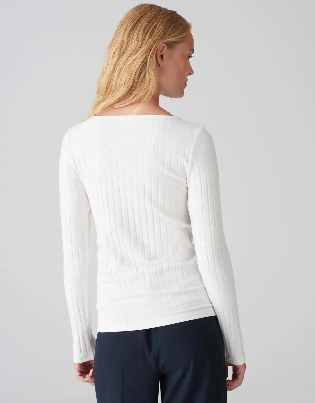 Fashion Rippshirt SOVKE Slim aus Baumwoll Mix Shirts