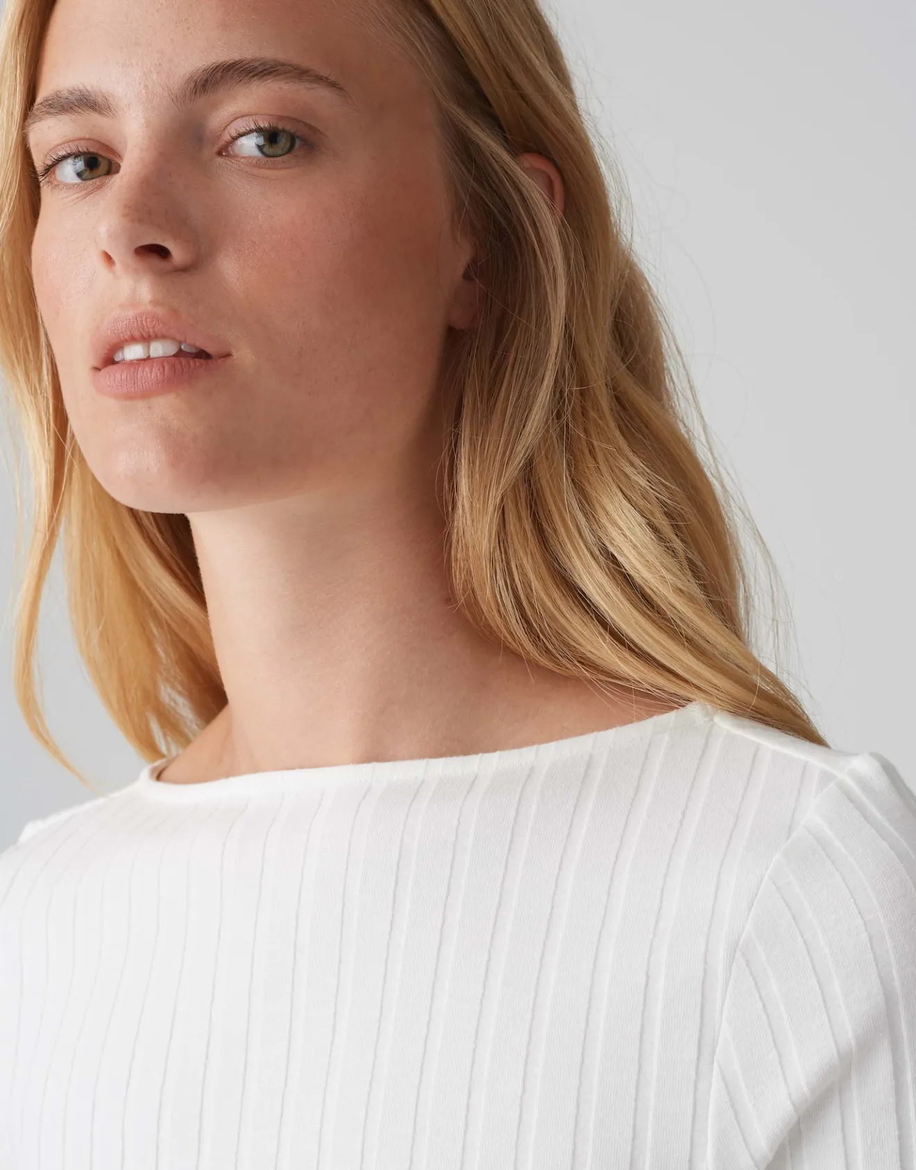 Fashion Rippshirt SOVKE Slim aus Baumwoll Mix Shirts