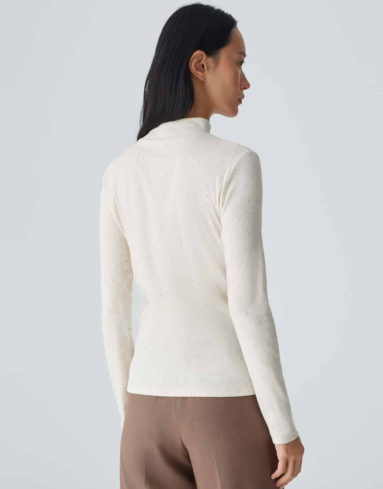 Clearance Rippshirt SUHANNA Slim aus elastischem Jersey Shirts