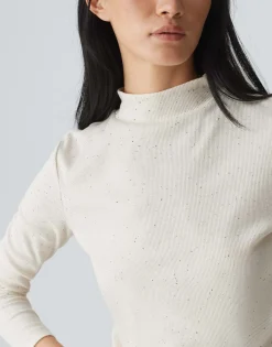 Clearance Rippshirt SUHANNA Slim aus elastischem Jersey Shirts