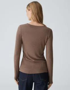 Best Rippshirt SULIKKO SOFT Slim aus Viskose Mix Shirts