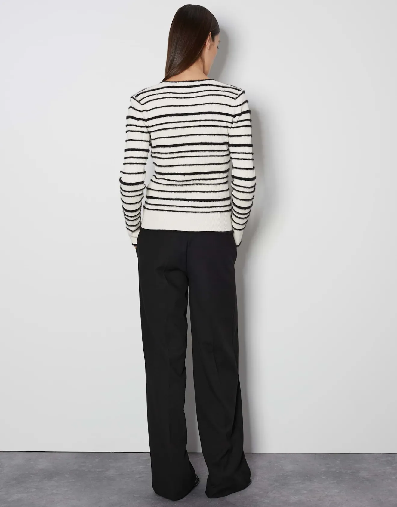 Best Rippstrickpullover TIFFIE Slim aus Baumwoll Mix Strick