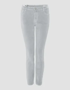 Store Samthose EVITA GLAZED Slim Mid Rise aus BCI Cotton Mix Jeans