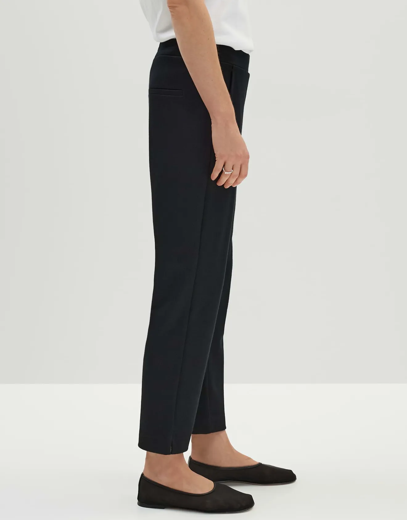 Discount Schlupfhose CHARLIE SLEEK aus Twill Jersey Hosen