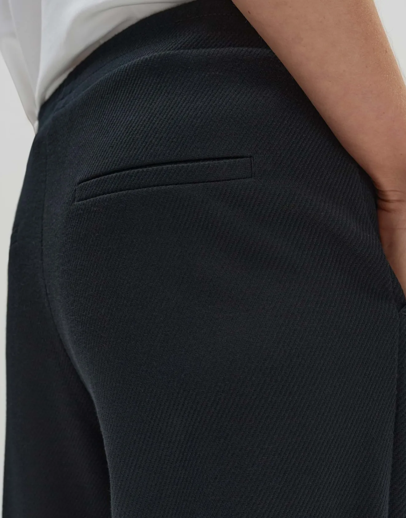 Discount Schlupfhose CHARLIE SLEEK aus Twill Jersey Hosen