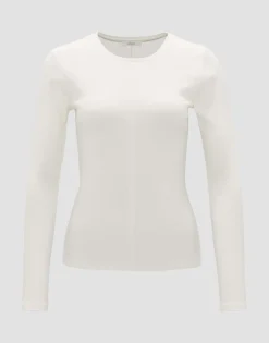 Sale Schmales Rippshirt Sadalie aus BCI Cotton Mix Basics|Shirts