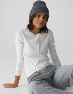 Sale Schmales Rippshirt Sadalie aus BCI Cotton Mix Basics|Shirts