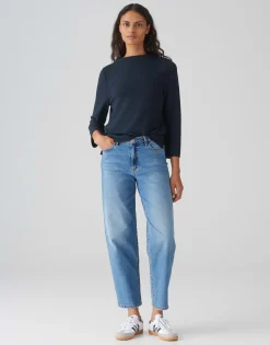 Clearance Shirt SAHIRA Regular mit Streifenstruktur Shirts