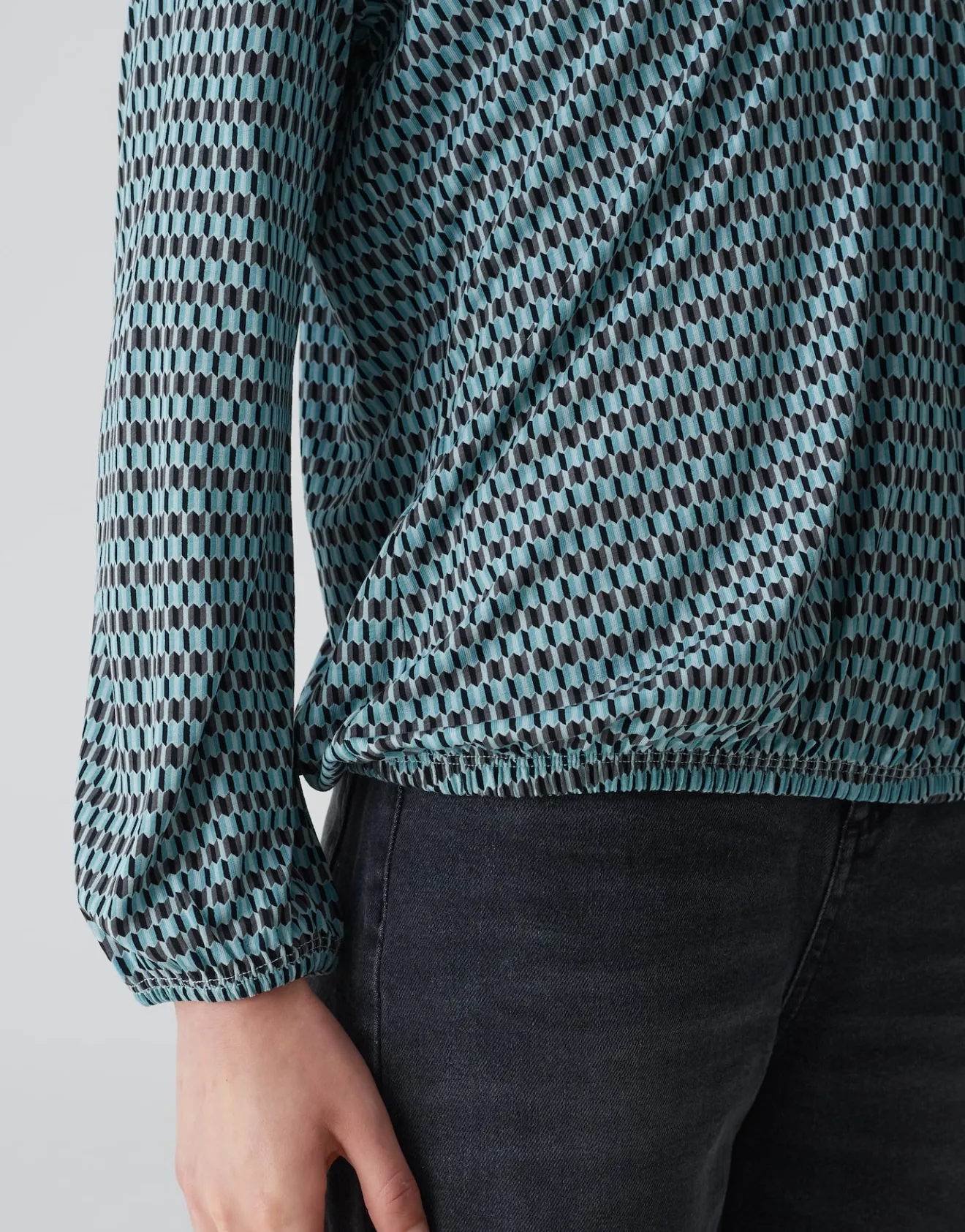 Fashion Shirt SANNAH TRADITION Regular aus nachhaltiger Viskose Shirts