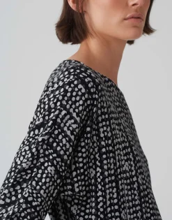 Flash Sale Shirt SEBRY SHINE Batwing Fit aus Viskose Mix Shirts