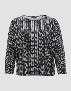Flash Sale Shirt SEBRY SHINE Batwing Fit aus Viskose Mix Shirts