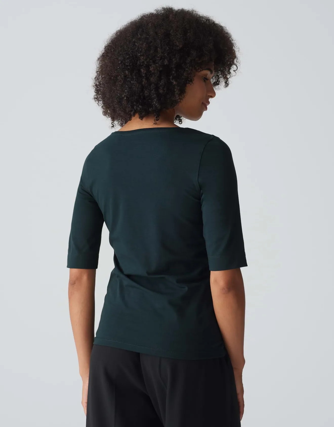 Store Shirt SERTA Slim aus Jersey Basics