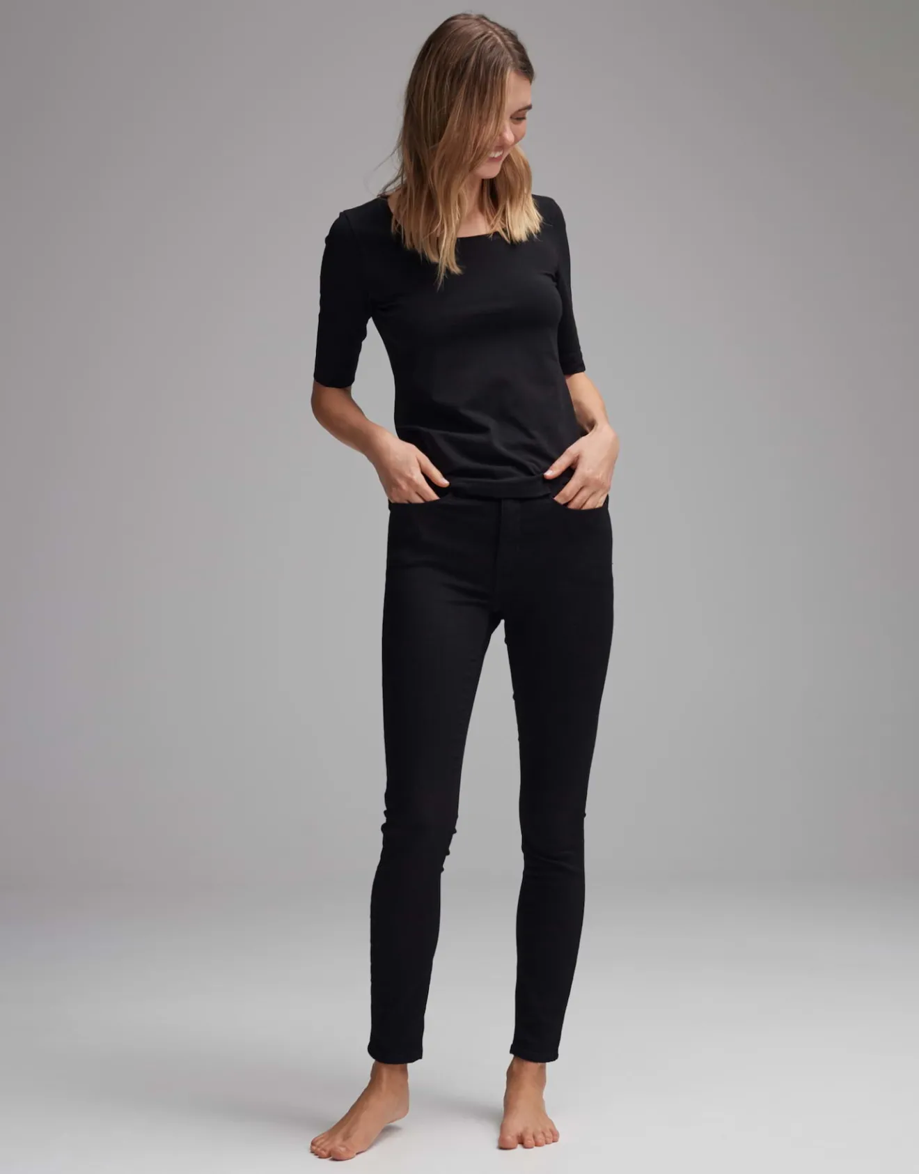 Flash Sale Shirt SERTA Slim aus Jersey Basics|Shirts