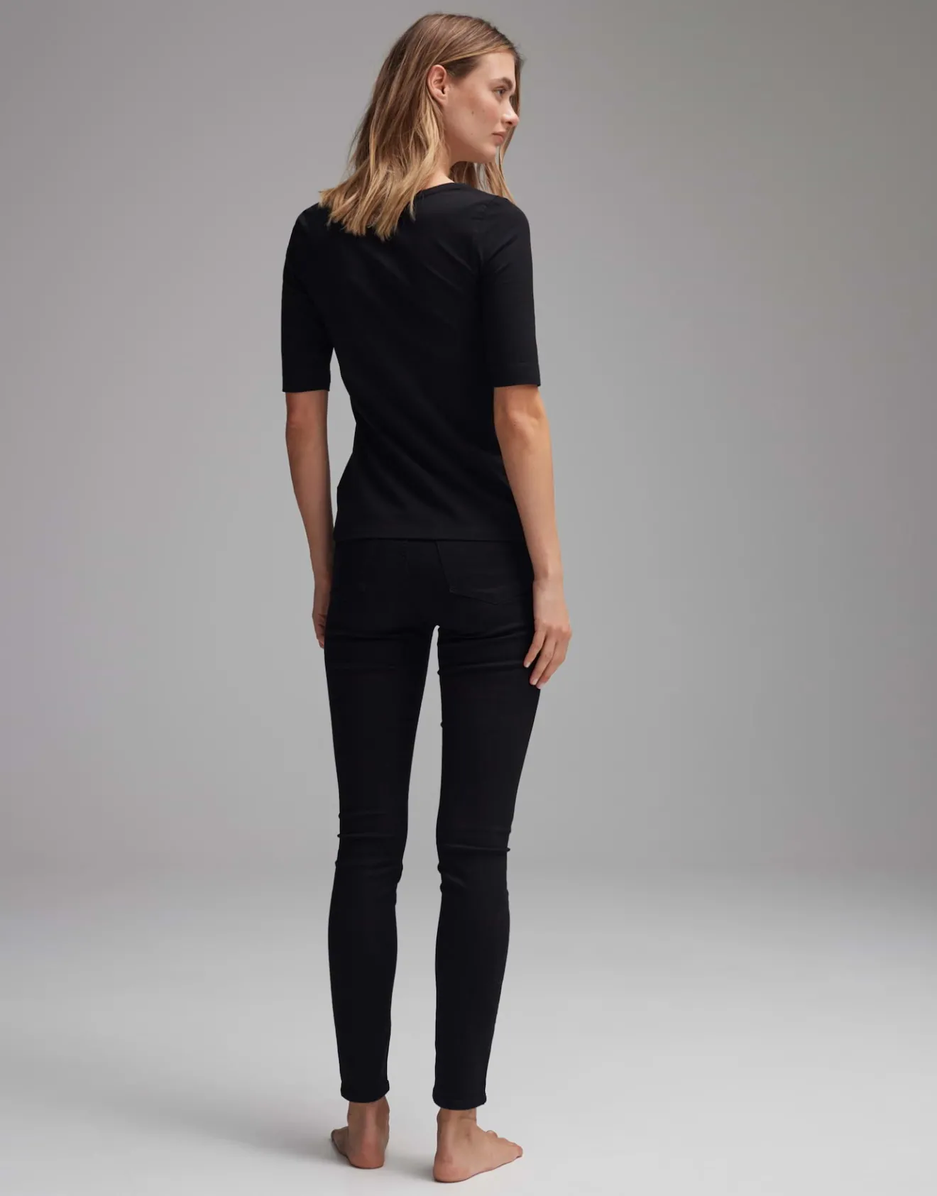 Flash Sale Shirt SERTA Slim aus Jersey Basics|Shirts