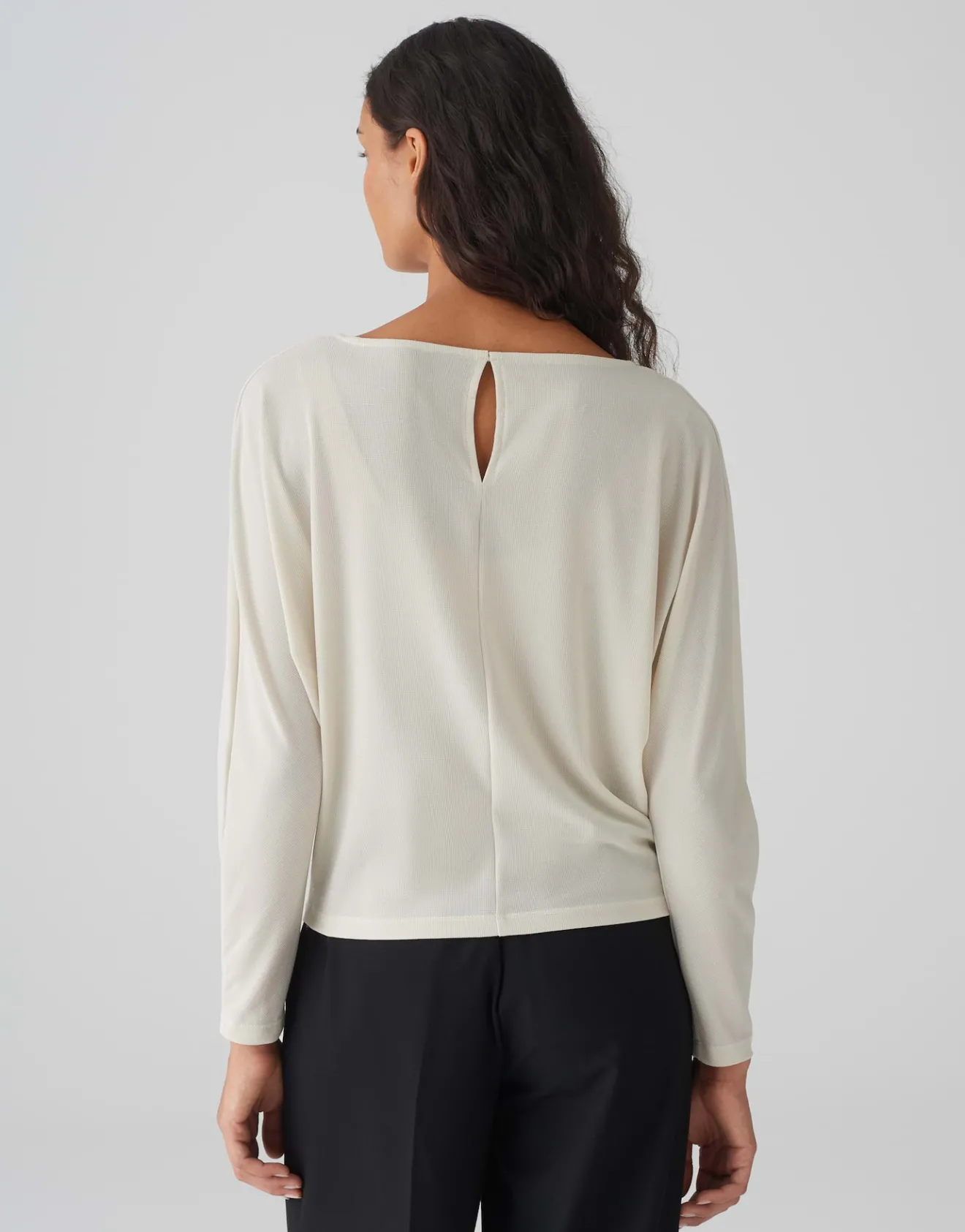 Clearance Shirt SIGLAM Batwing Fit aus schimmerndem Jersey Shirts