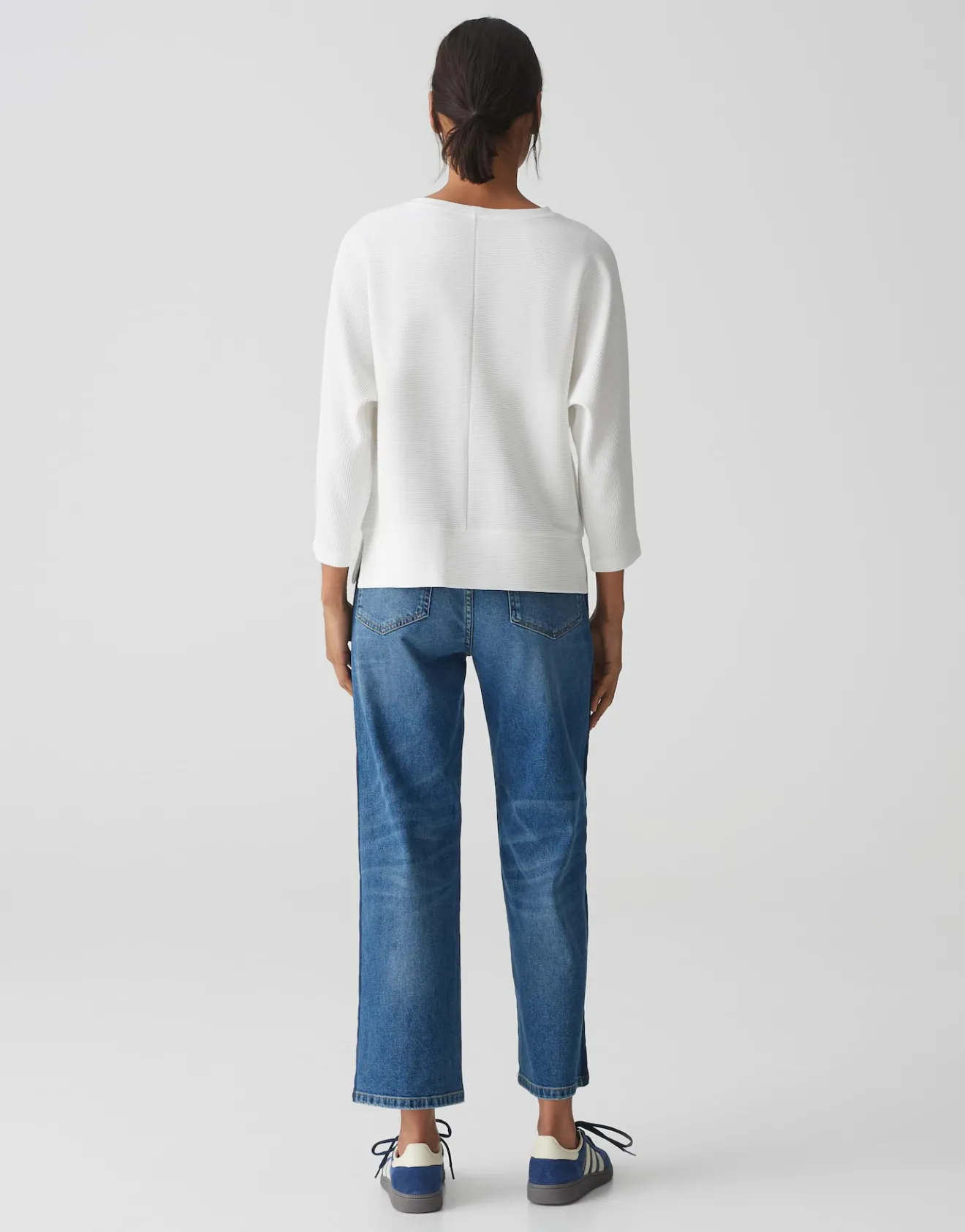 New Shirt SINNI Batwing Fit aus strukturiertem Jersey Shirts