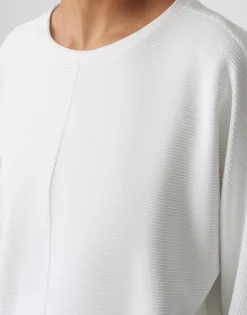 New Shirt SINNI Batwing Fit aus strukturiertem Jersey Shirts