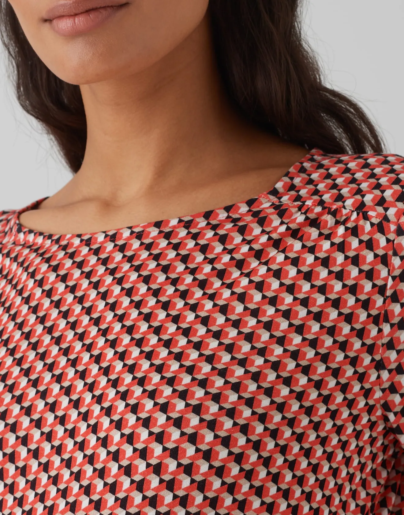 Store Shirt SUTHA ABSTRACT Regular aus ECOVERO™ Viskose Shirts
